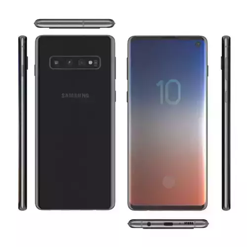 Samsung Galaxy S10 3D model
