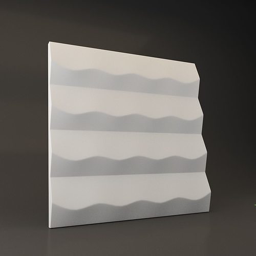 3d wall panel  3D model