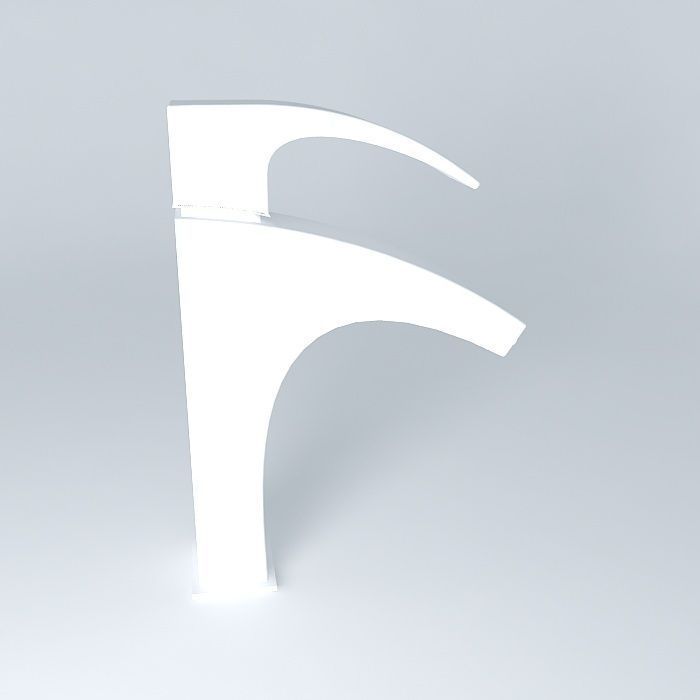 MIXER bathroom faucet Free 3D model_2