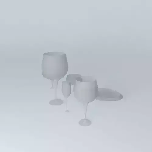 glasses set of wine