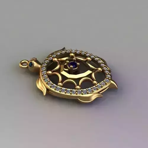 Turtle pendant