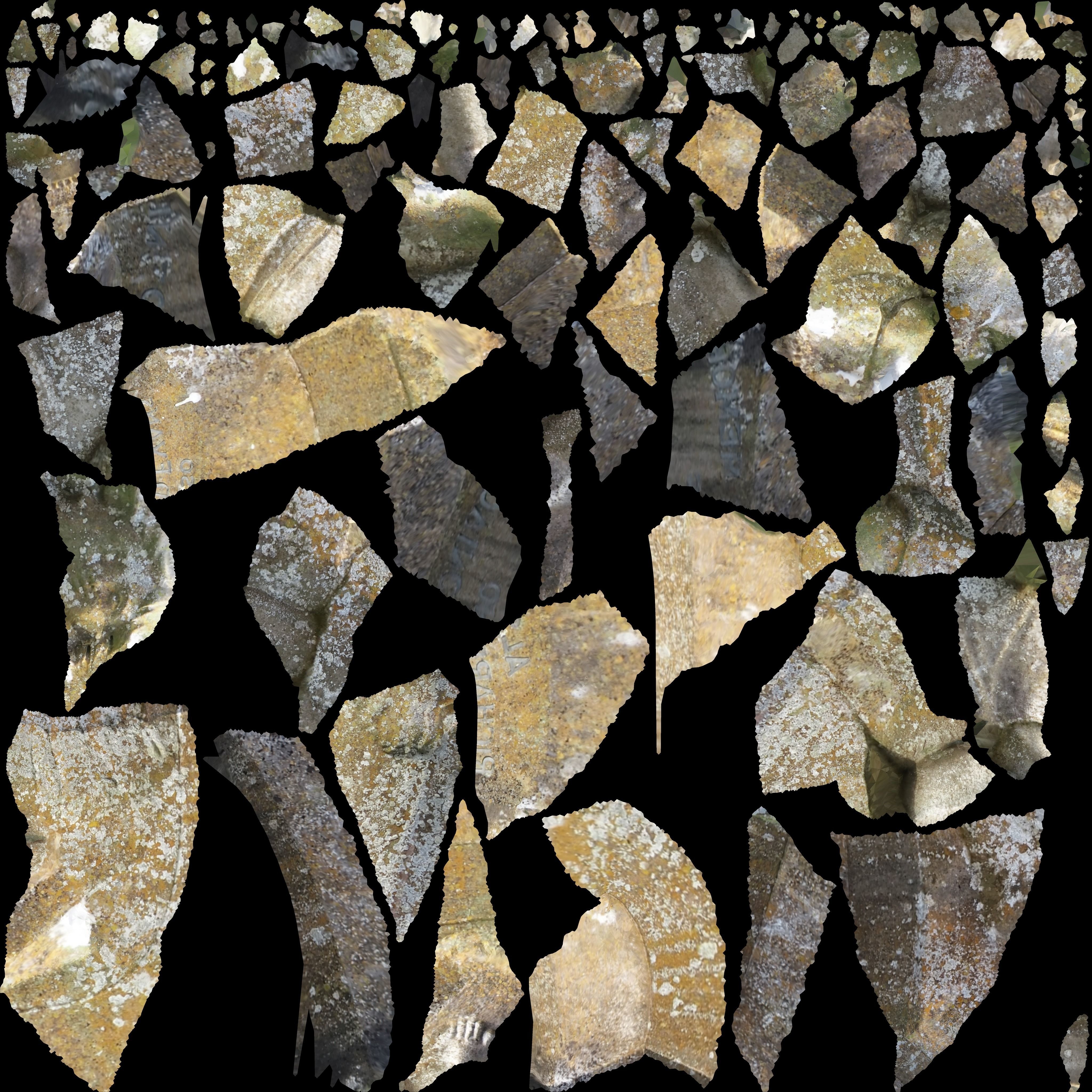 PBR Statue in prayer Photorealistic 3D model_2