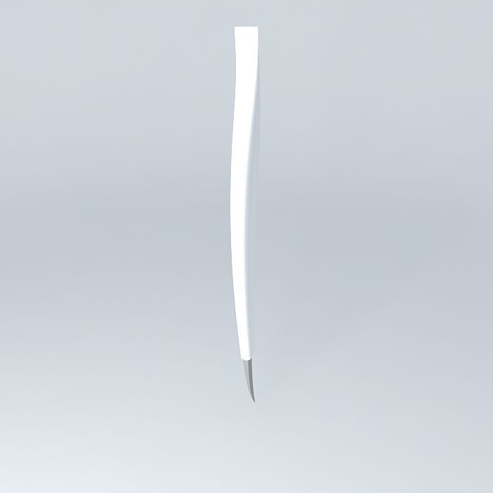 Knife for carving Free 3D model_1