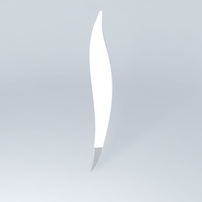 Knife for carving Free 3D model_2