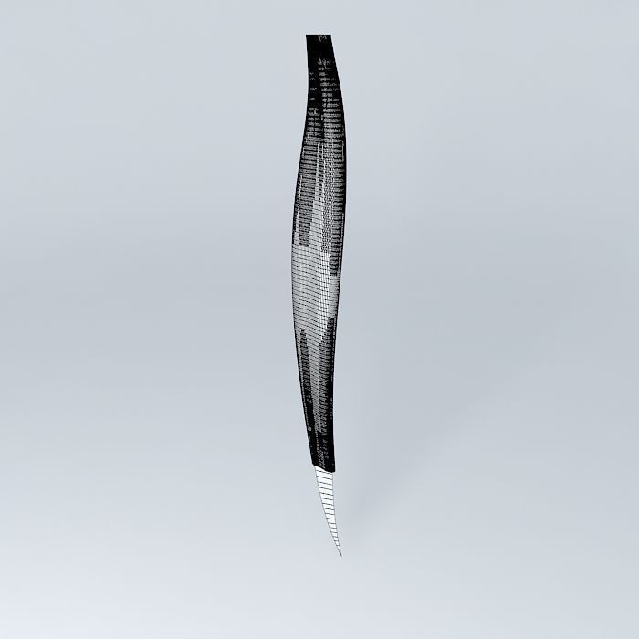 Knife for carving Free 3D model_3