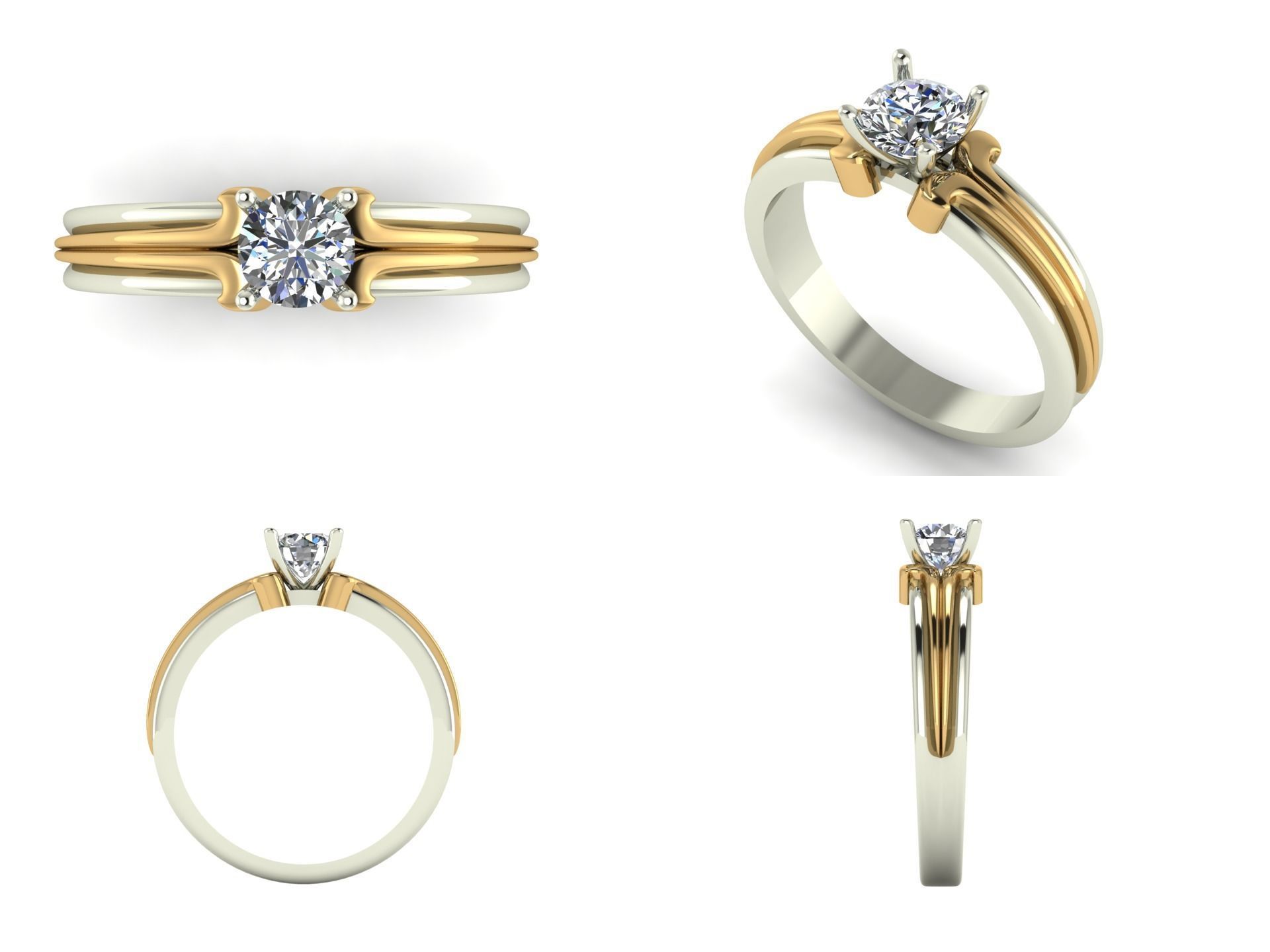 Ring od 23 3D print model_3