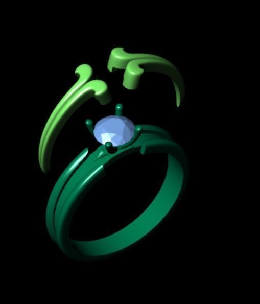 Ring od 23 3D print model_12