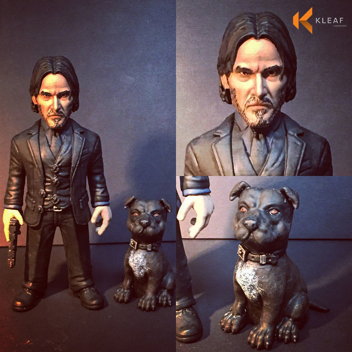 Jhon Wick  3D print model_2