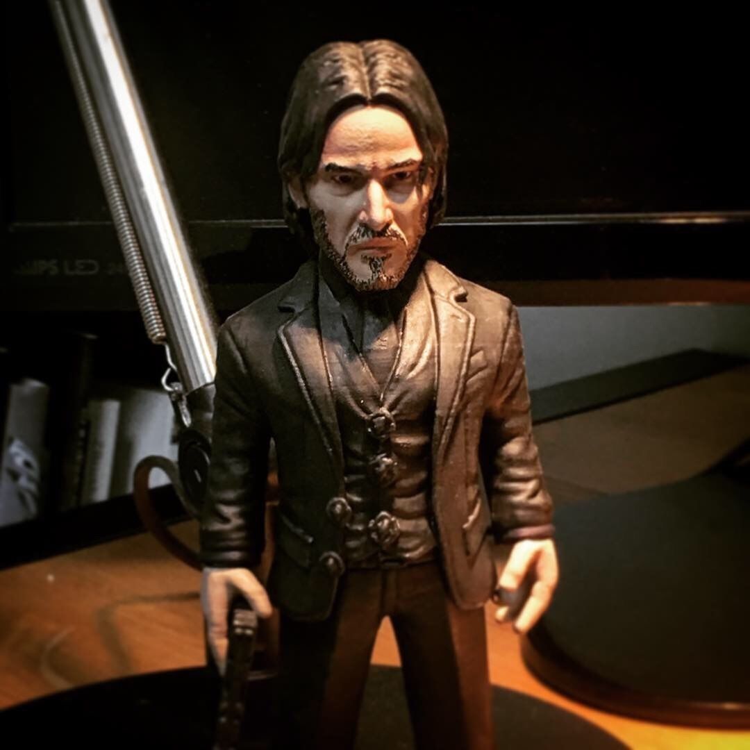 Jhon Wick  3D print model_8