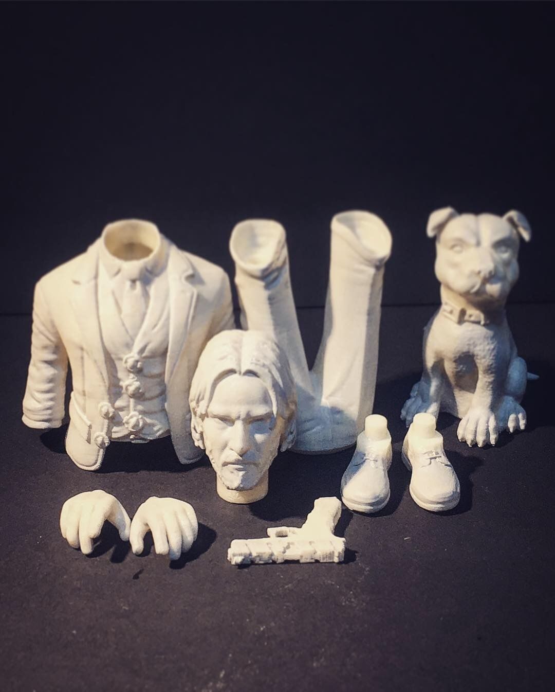 Jhon Wick  3D print model_5