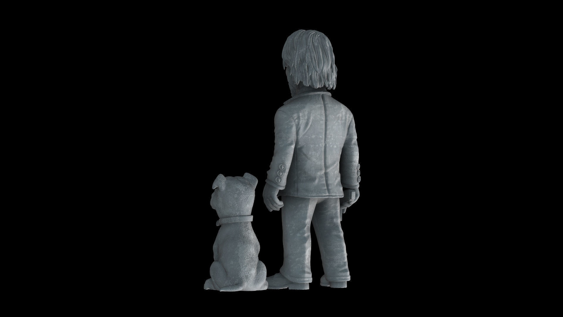 Jhon Wick  3D print model_14
