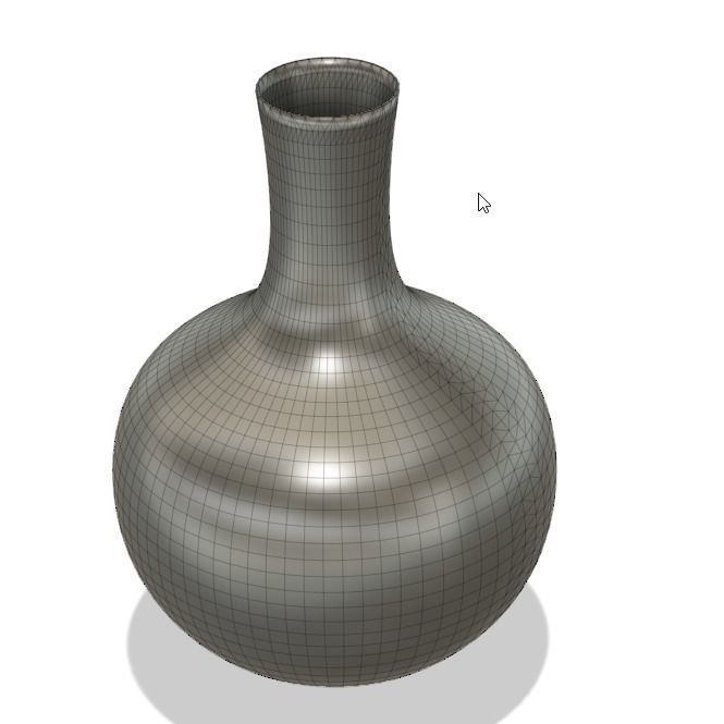 Chinese Antique Porcelain Series - Vase 1 3D print model_2