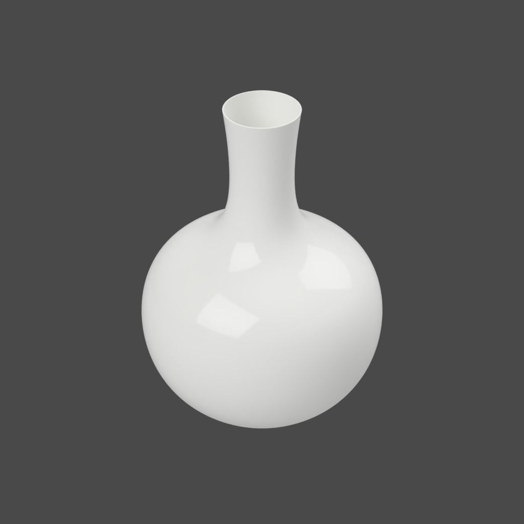 Chinese Antique Porcelain Series - Vase 1 3D print model_1