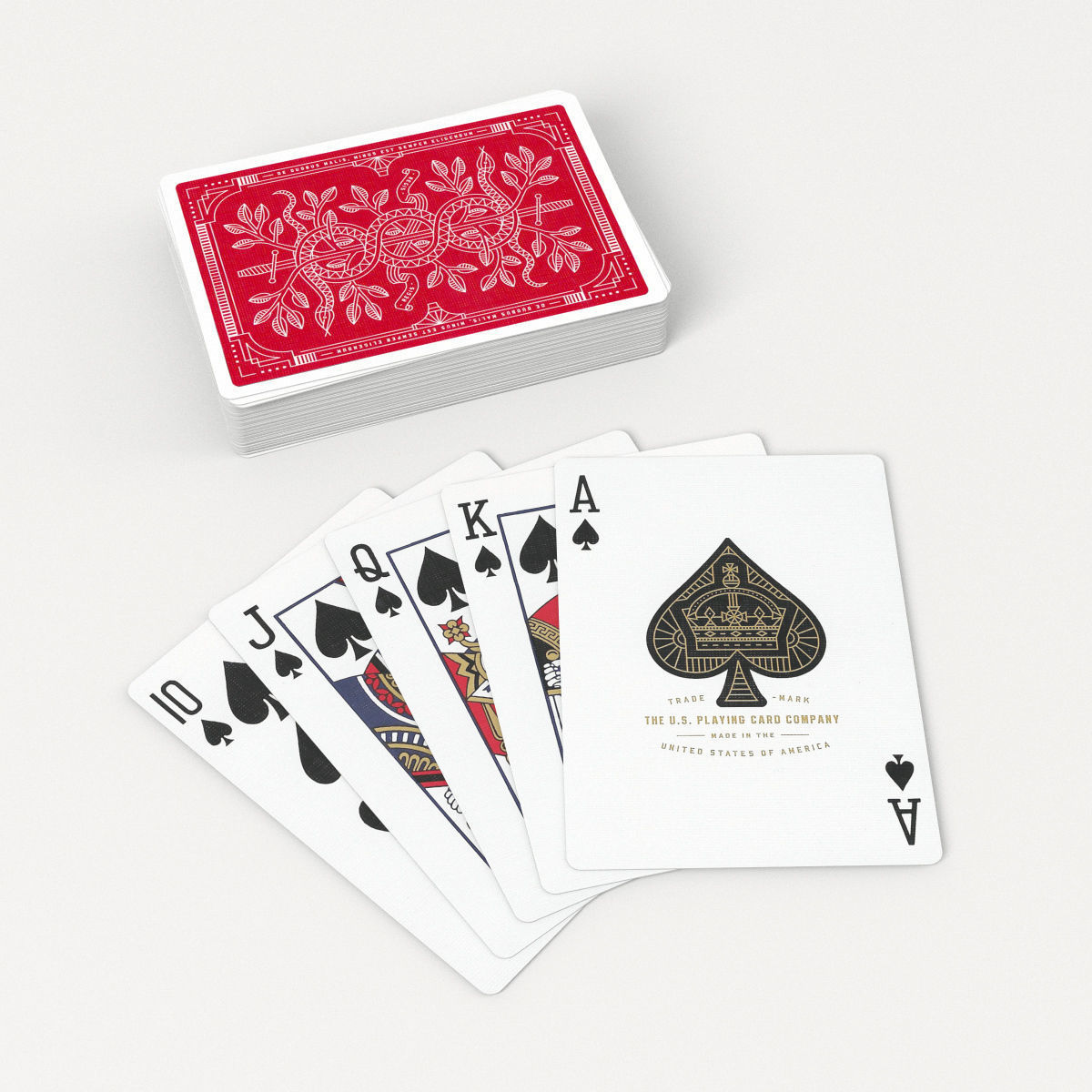 Playing Cards MONARCHS - Poker Card Set 2 - single textures Low-poly 3D model_8