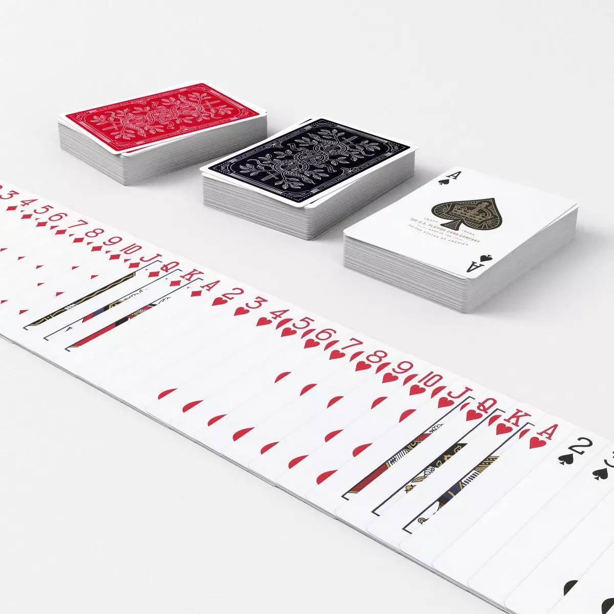 Playing Cards MONARCHS - Poker Card Set 2 - single textures Low-poly 3D model_0