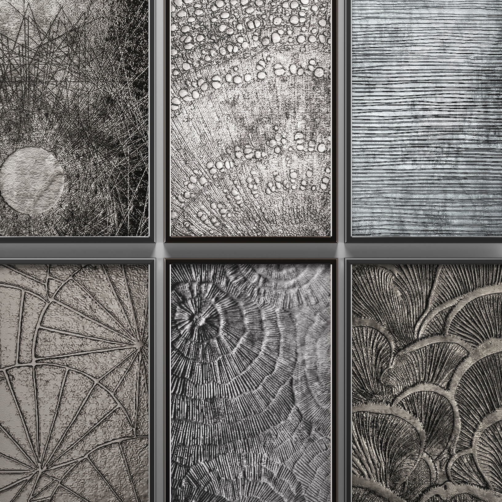 Collection of paintings for walls 10 3D model_5