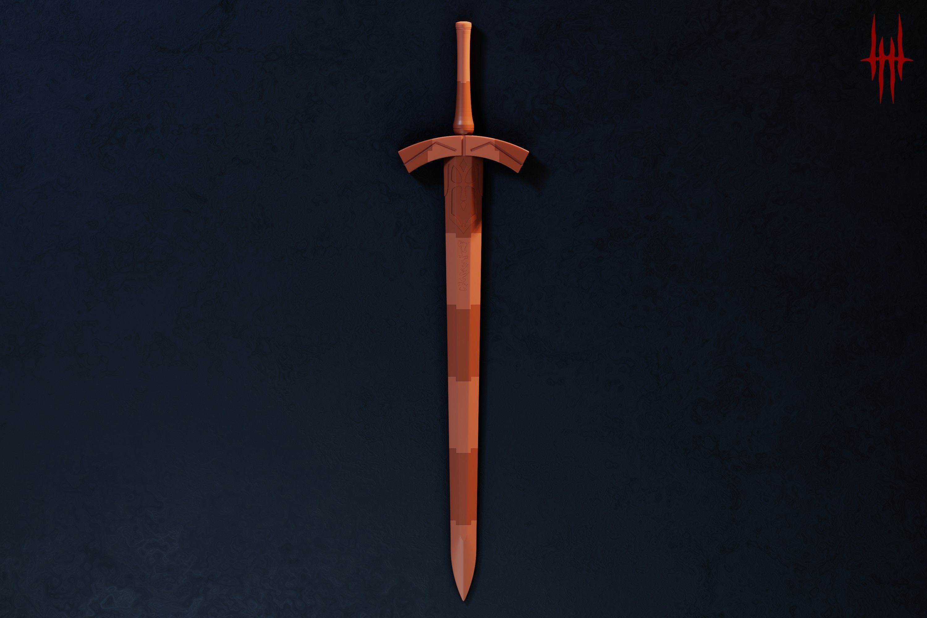 Excalibur - Inspired by Saber from Fate series 3D print model_9