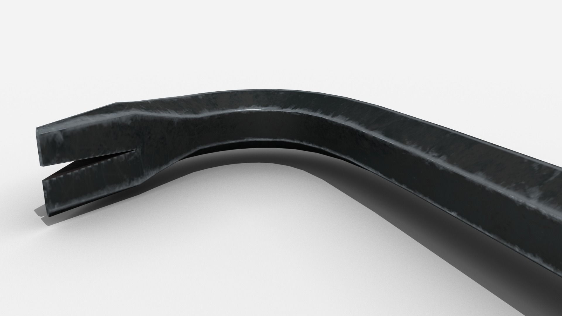 VR Hand Tools - Crow Bar Low-poly 3D model_6