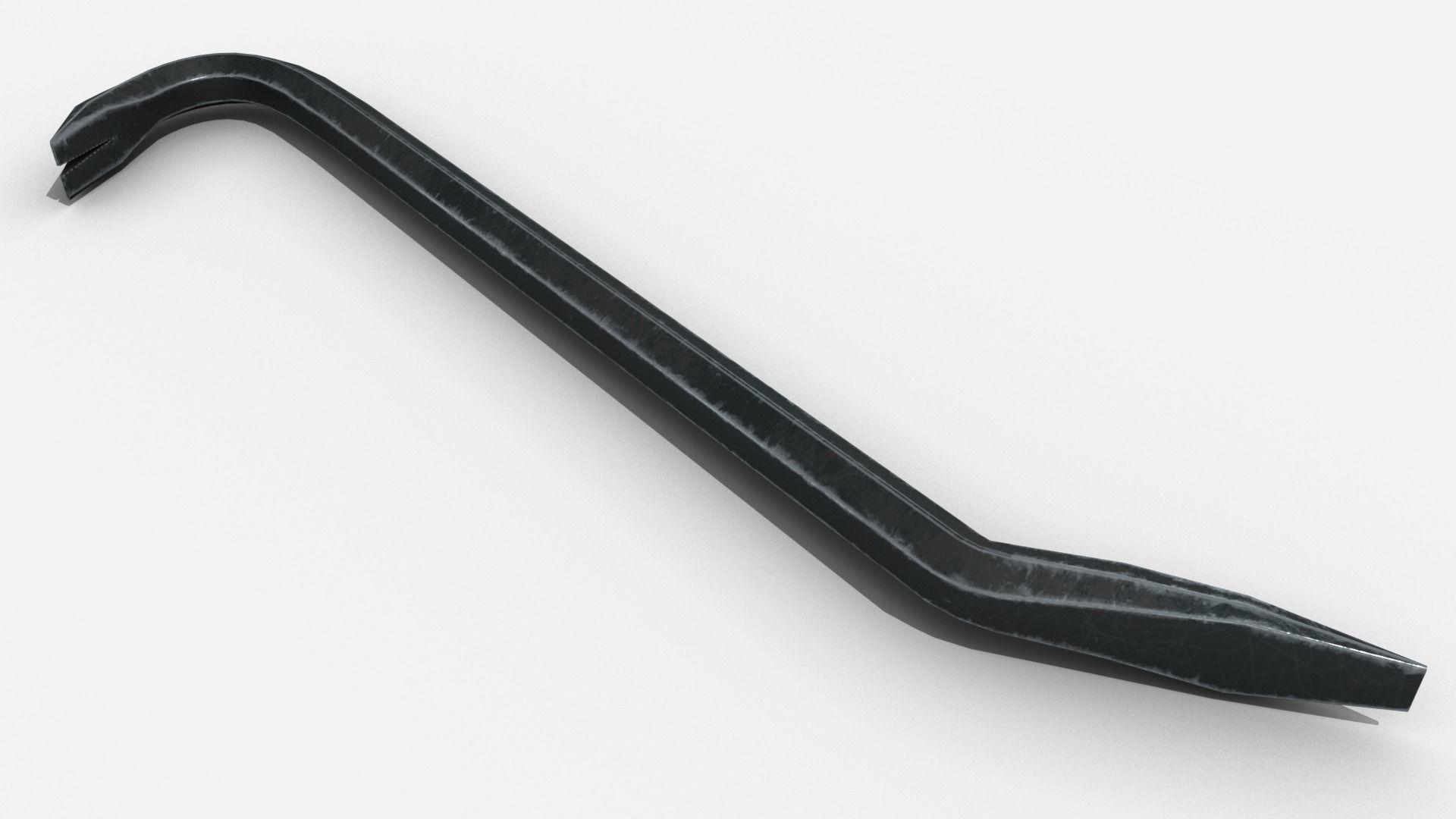 VR Hand Tools - Crow Bar Low-poly 3D model_2