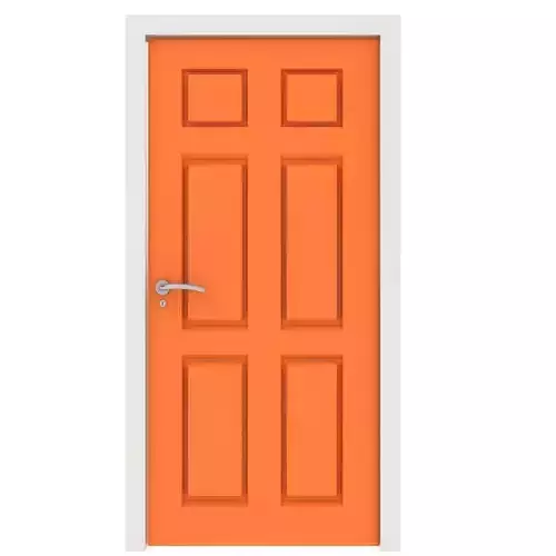3D Door orange