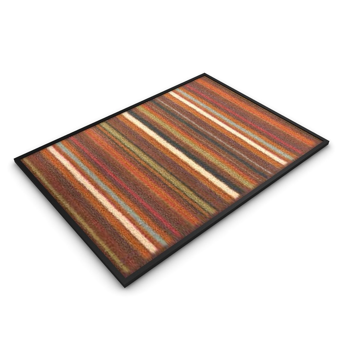 DOORMAT entrance mat with frame 3D model_11