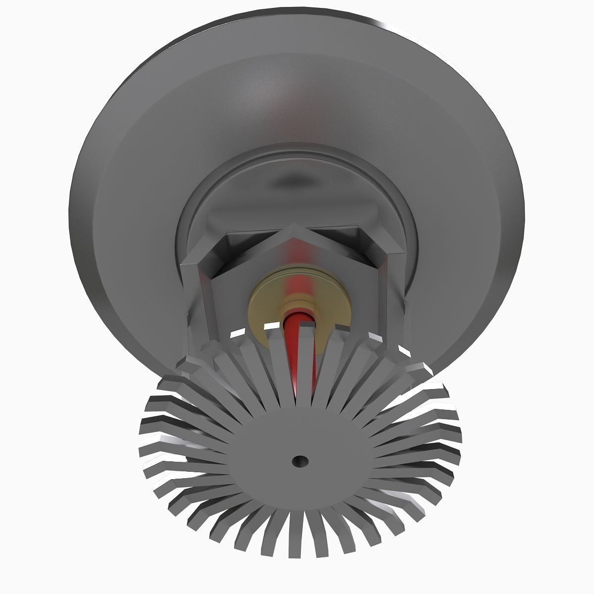 Fire Sprinkler 3D model_2