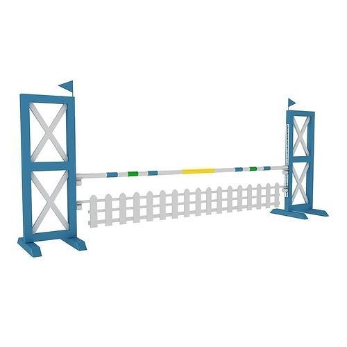 Horse jump obstacle  3D model