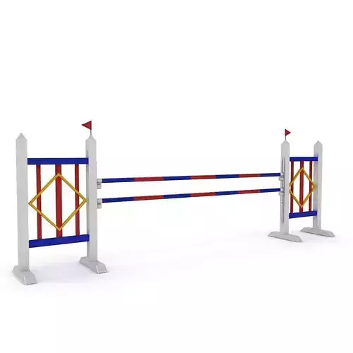 Horse Jumping Obstacles 3D model
