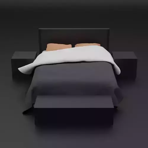Minimalism Bed Design