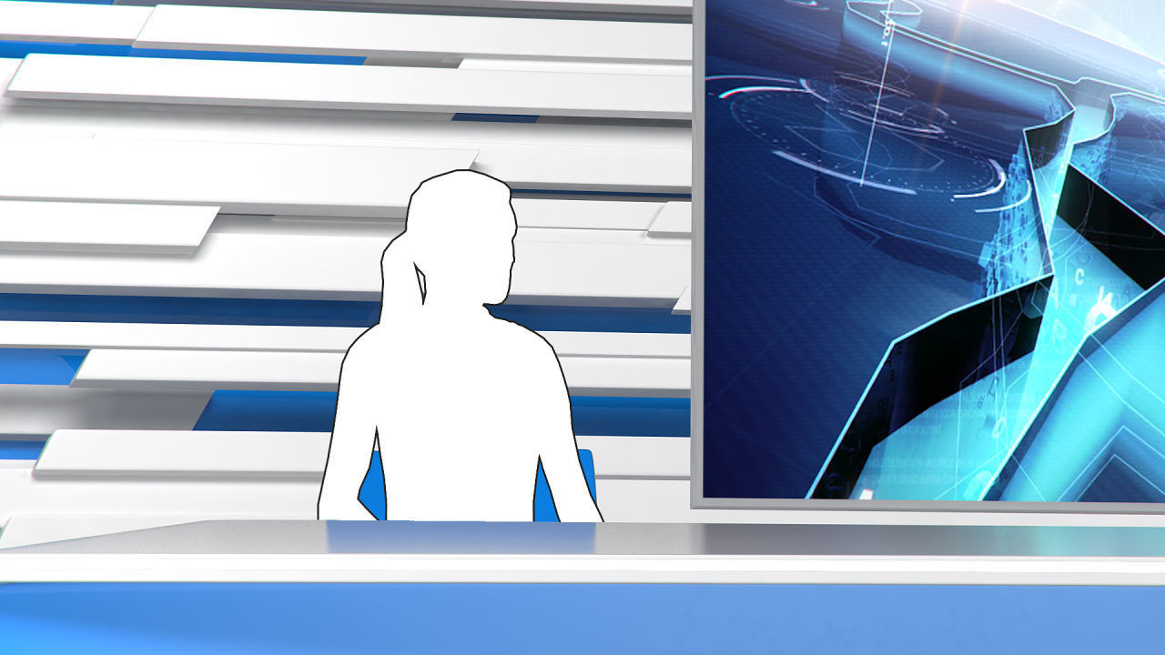 Virtual Broadcast Studio 15 3D model_9