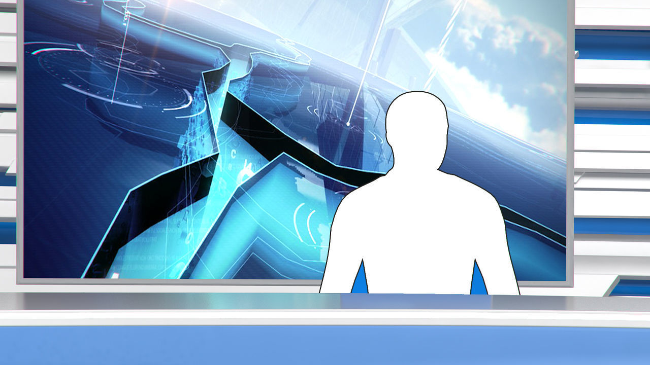 Virtual Broadcast Studio 15 3D model_10