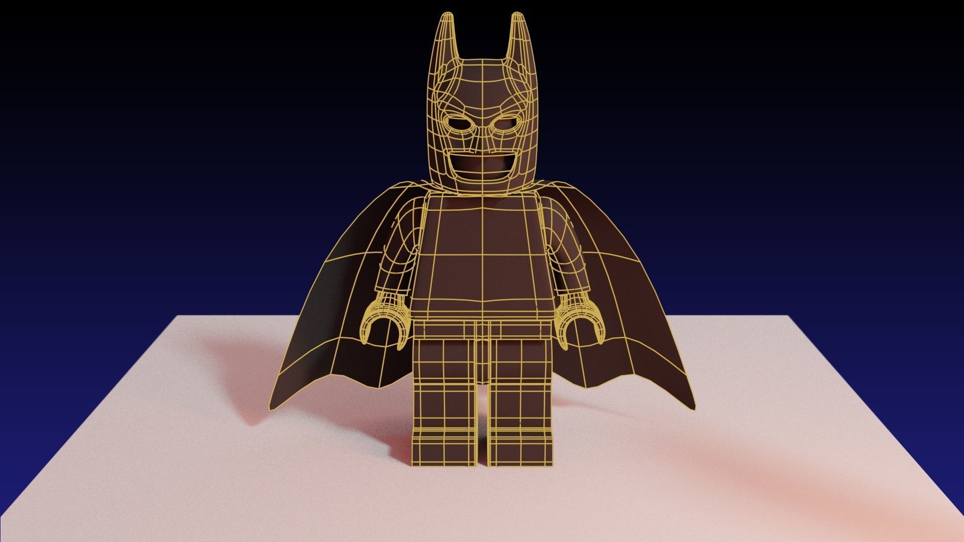 LEGO Batman 3D model_2