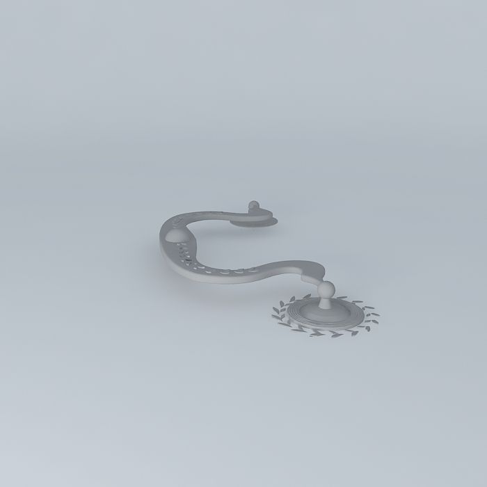 furniture handle 3D model_2