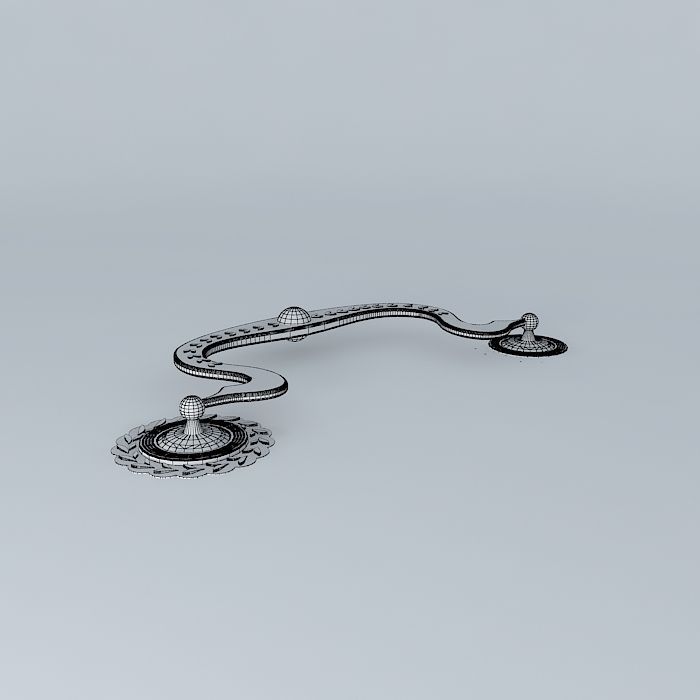 furniture handle 3D model_4