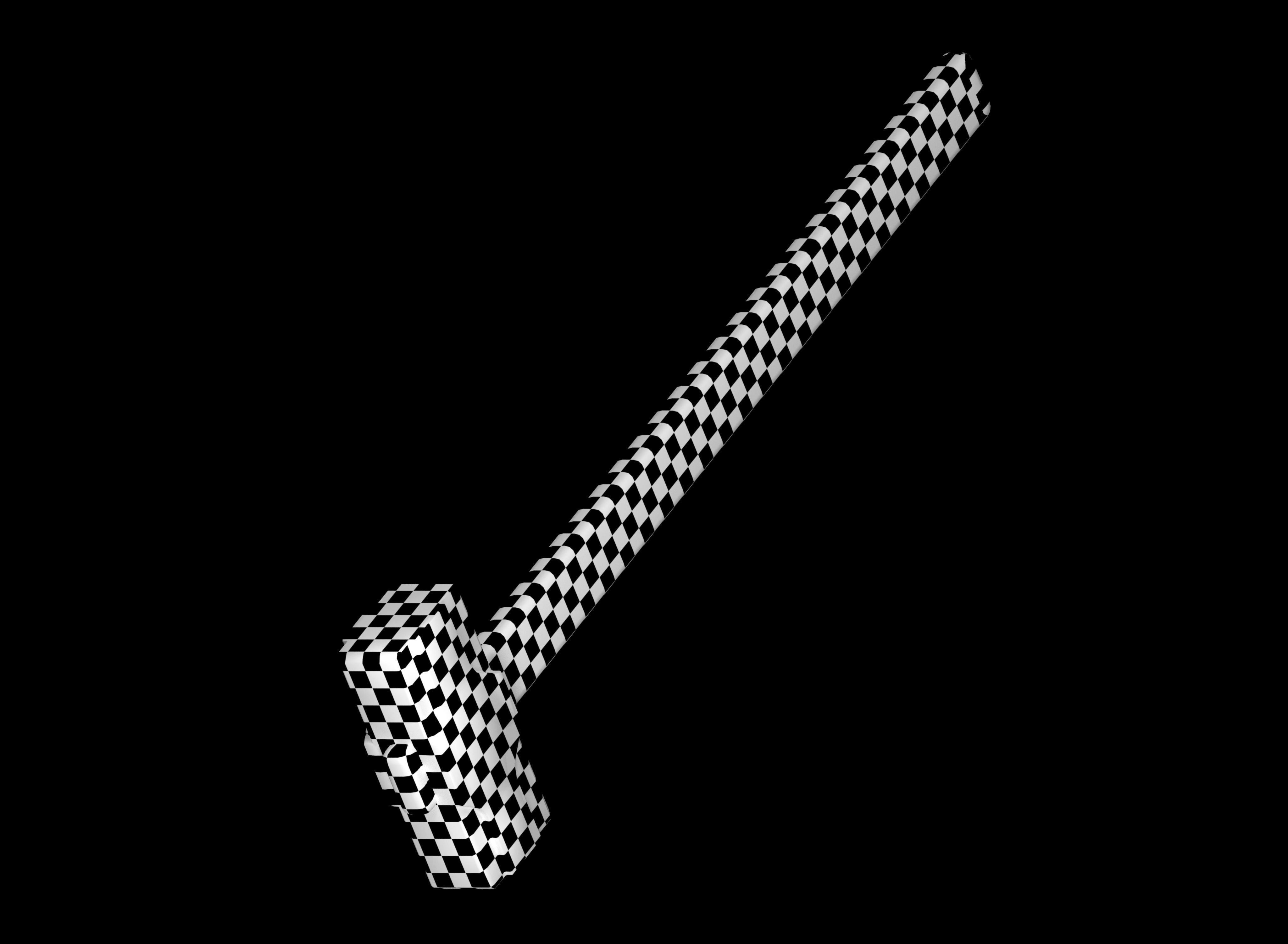 Sledgehammer PBR hammer Low-poly 3D model_6