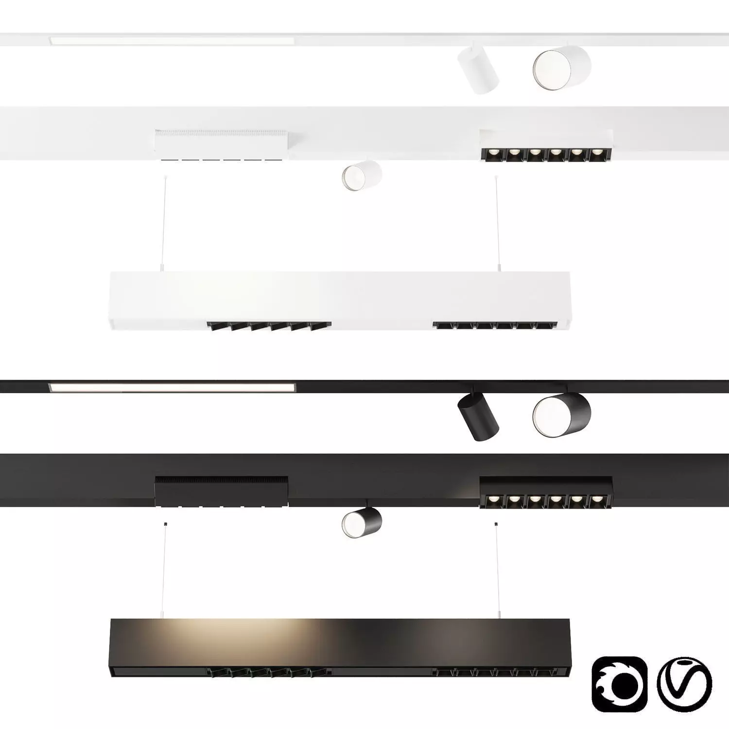 Supersystem Integral by Zumtobel 3D model_0