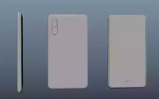 Cellphone front and phone