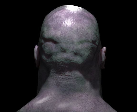 thanos 3D model head 3D model_4
