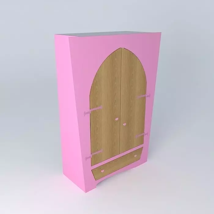 children wardrobe Free 3D model