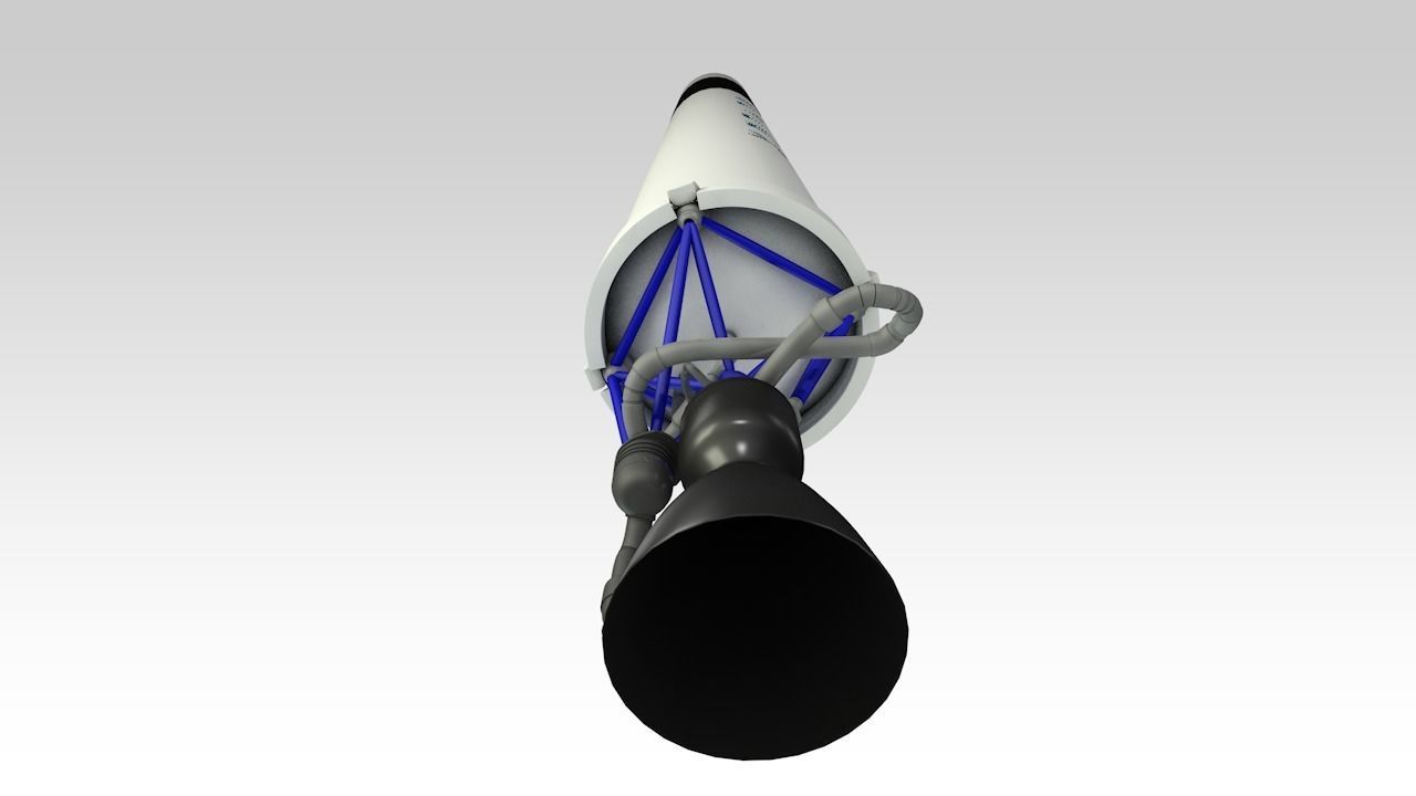 SpaceX Falcon 1 3D model_5