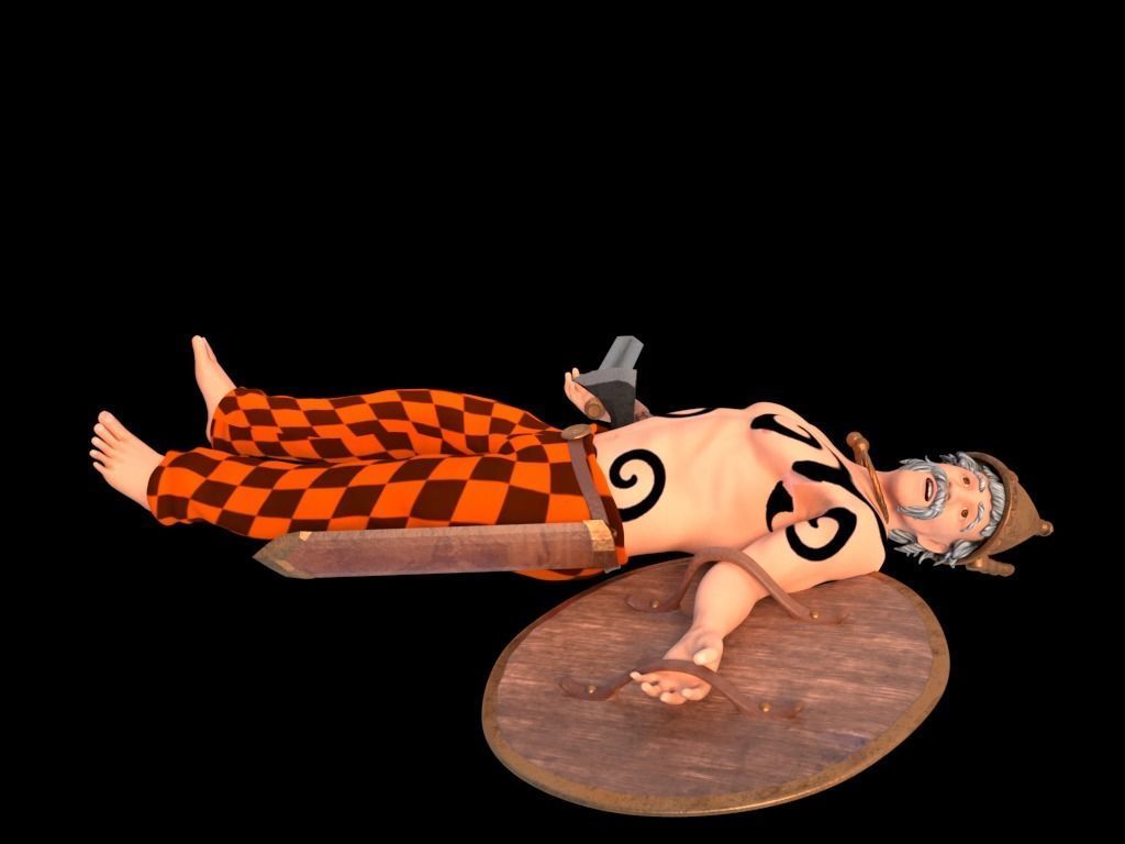 Celtic Warrior 3D model_19