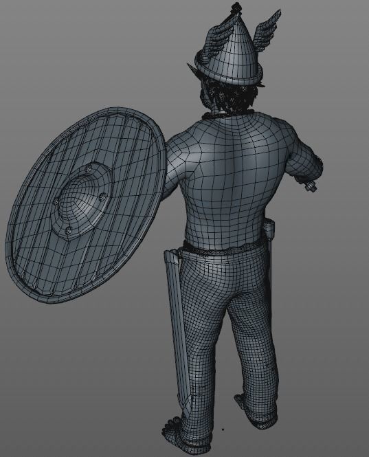 Celtic Warrior 3D model_24
