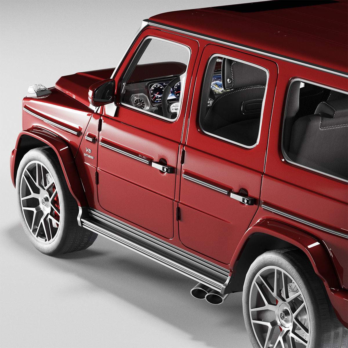 Mercedes Benz G63 AMG 2020 3D model_4