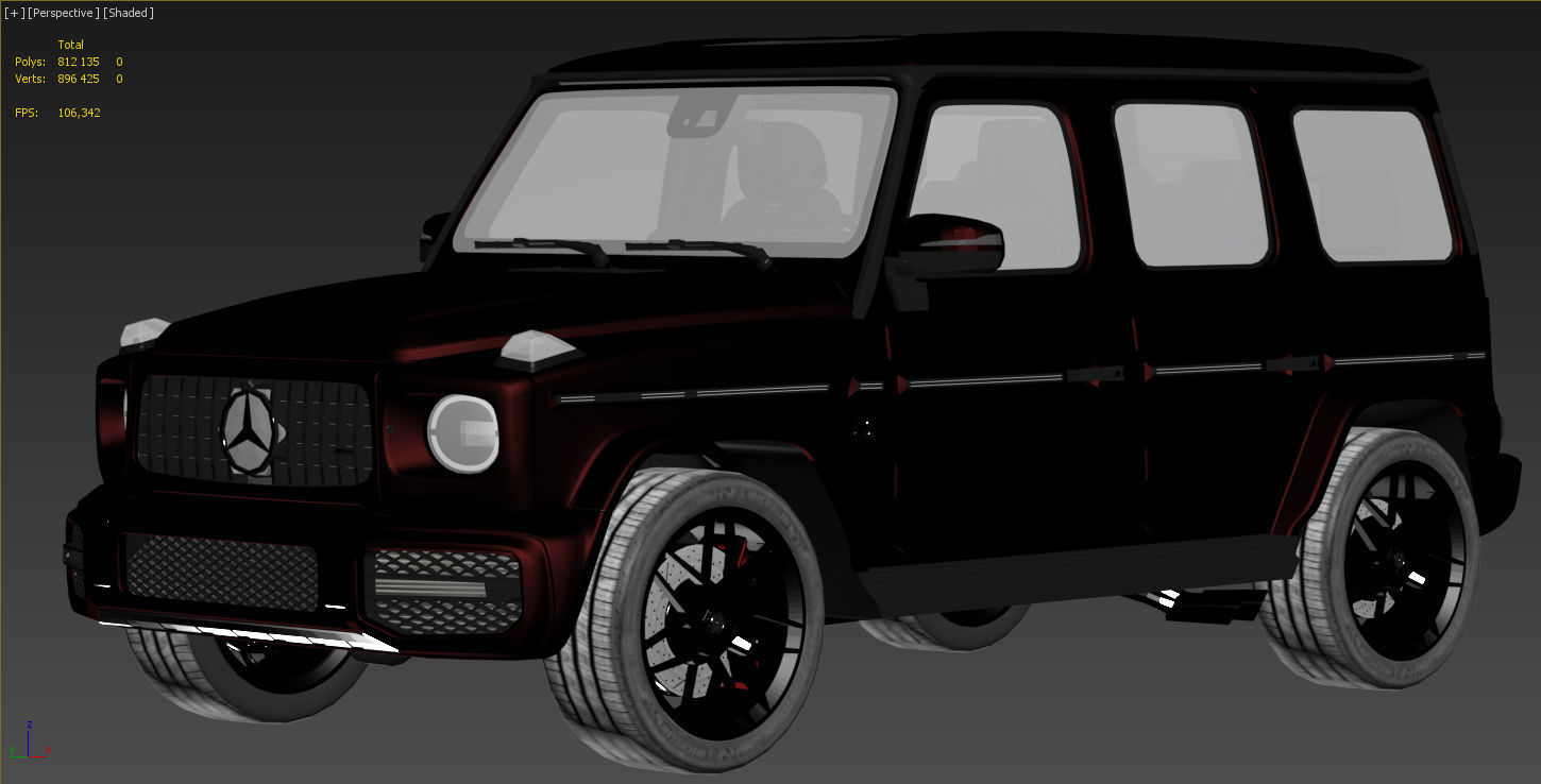 Mercedes Benz G63 AMG 2020 3D model_25