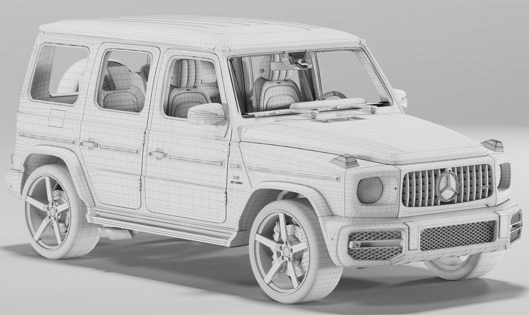 Mercedes Benz G63 AMG 2020 3D model_19