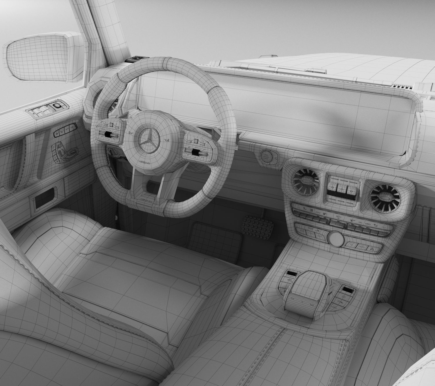 Mercedes Benz G63 AMG 2020 3D model_20