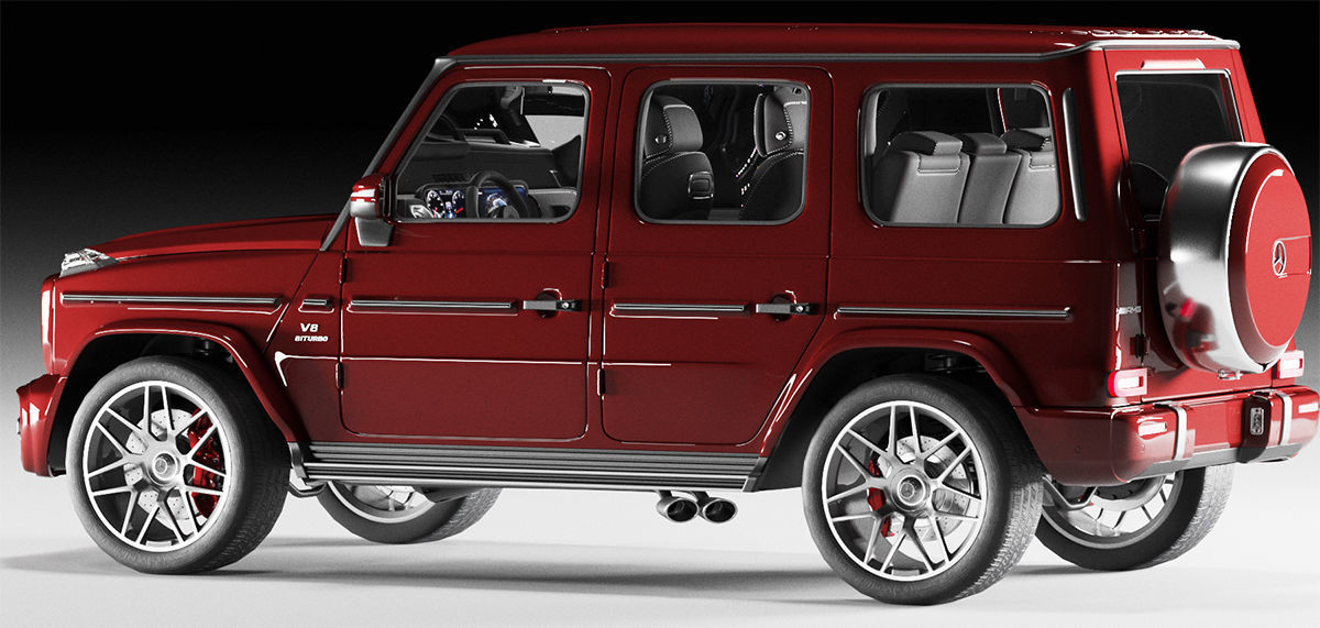 Mercedes Benz G63 AMG 2020 3D model_2