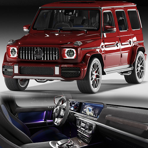 Mercedes Benz G63 AMG 2020 3D model
