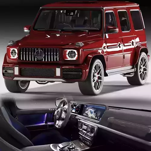 Mercedes Benz G63 AMG 2020 3D model