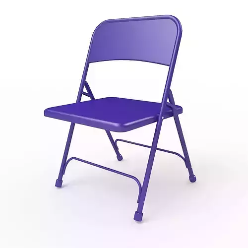 Metal Folding Chair 3D model